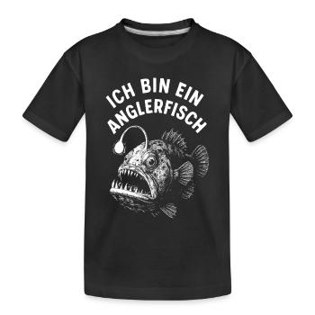 Fish Costume Frogfish Under Water Carnival - Kids' Premium Organic T-Shirt - black - Front