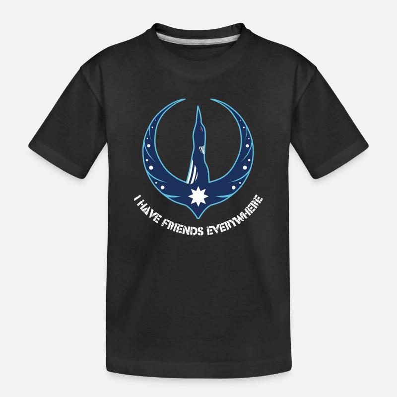 Minnesota Rebellion Eistaucher - Kinder Premium Bio T-Shirt - Schwarz