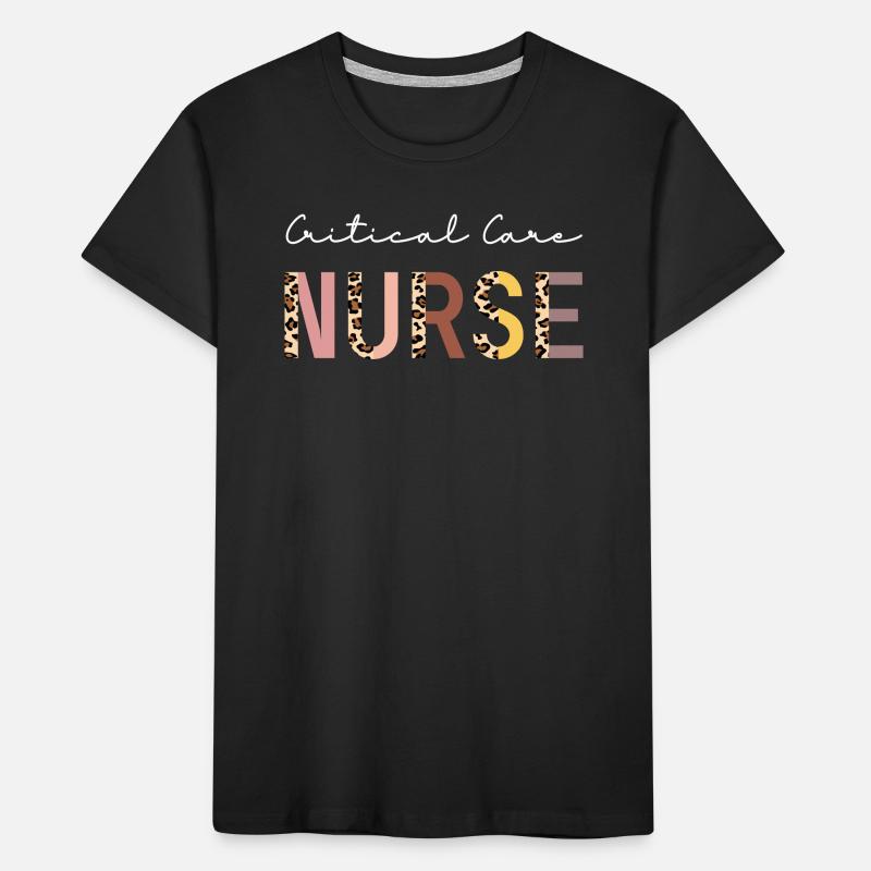 Intensivpflegepfleger-Pflegekraft CCN Boho-Design Kinder Premium Bio T-Shirt