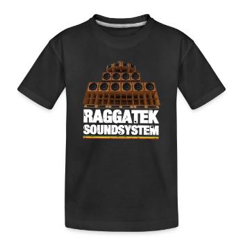Raggatek - T-shirt bio Premium Enfant - noir - Devant