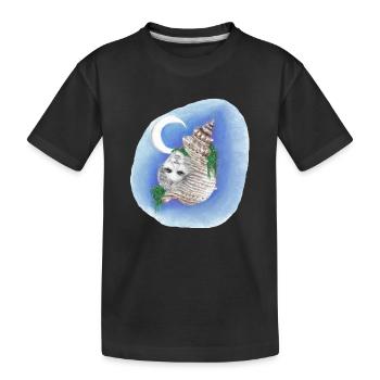 04. Erinnererseele - Kinder Premium Bio T-Shirt - Schwarz - Vorne