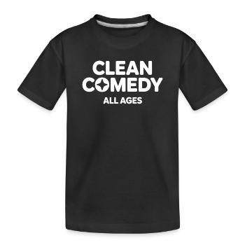 Comédie Épurée Fans d’humour pour tous les âges - T-shirt bio Premium Enfant - noir - Devant