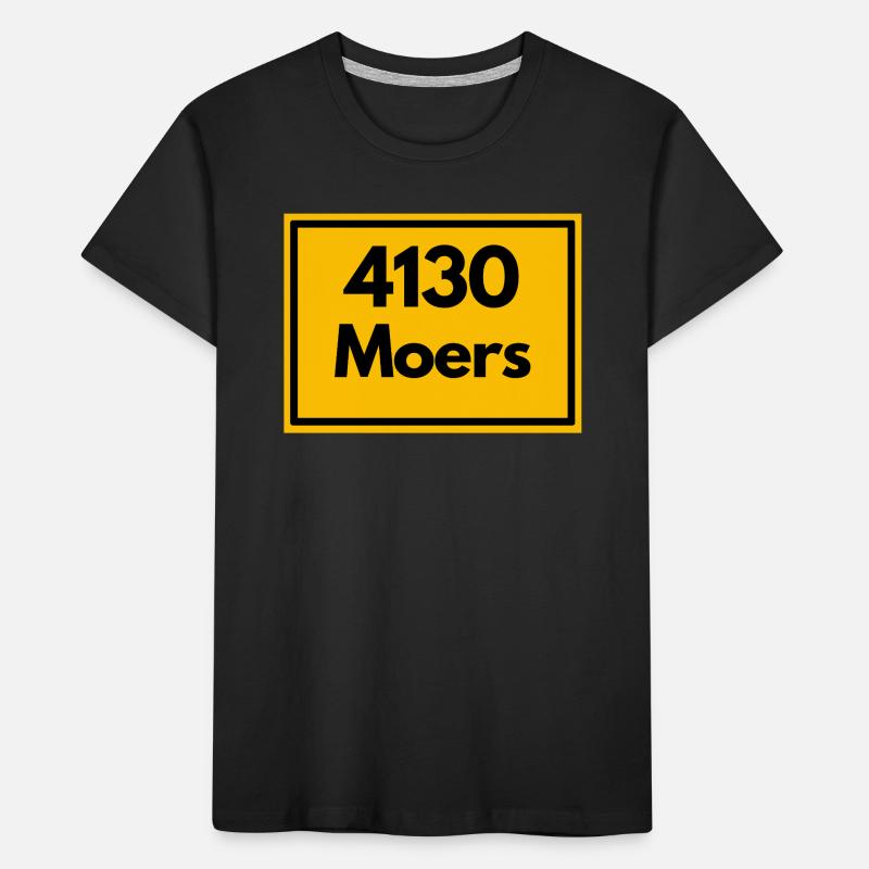 OLD POSTCODE POSTCODE RETRO 4130 MOERS NIEDERRHEIN Kids' Premium Organic T-Shirt