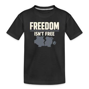 Indépendant indépendant Steuerhumor 1099 Life - T-shirt bio Premium Enfant - noir - Devant