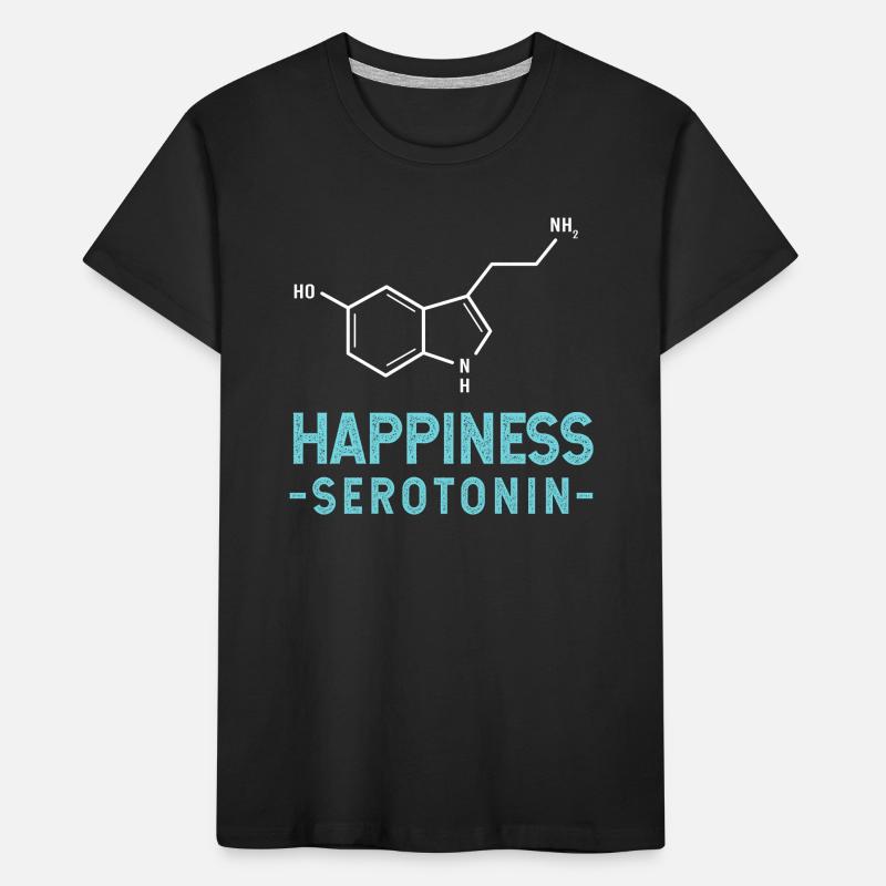 Chemistry Science Physics Laboratory Structural Formula Kids' Premium Organic T-Shirt