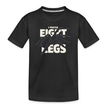Propriétaire d’araignée Propriétaire de la Tarentule - T-shirt bio Premium Enfant - noir - Devant