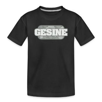 Bio Gesine - Kinder Premium Bio T-Shirt - Schwarz - Vorne
