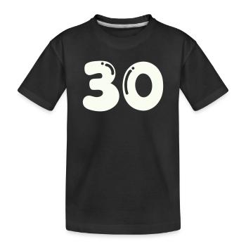 30 - T-shirt bio Premium Enfant - noir - Devant