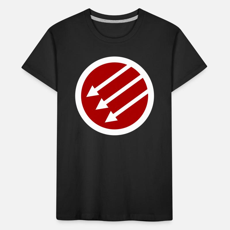 Iron Front / Eiserne Front / Järnfronten Kids' Premium Organic T-Shirt