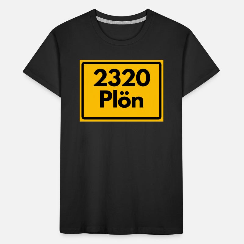 OLD POSTCODE POSTCODE RETRO 2320 PLÖN SEENPARADIES Kids' Premium Organic T-Shirt