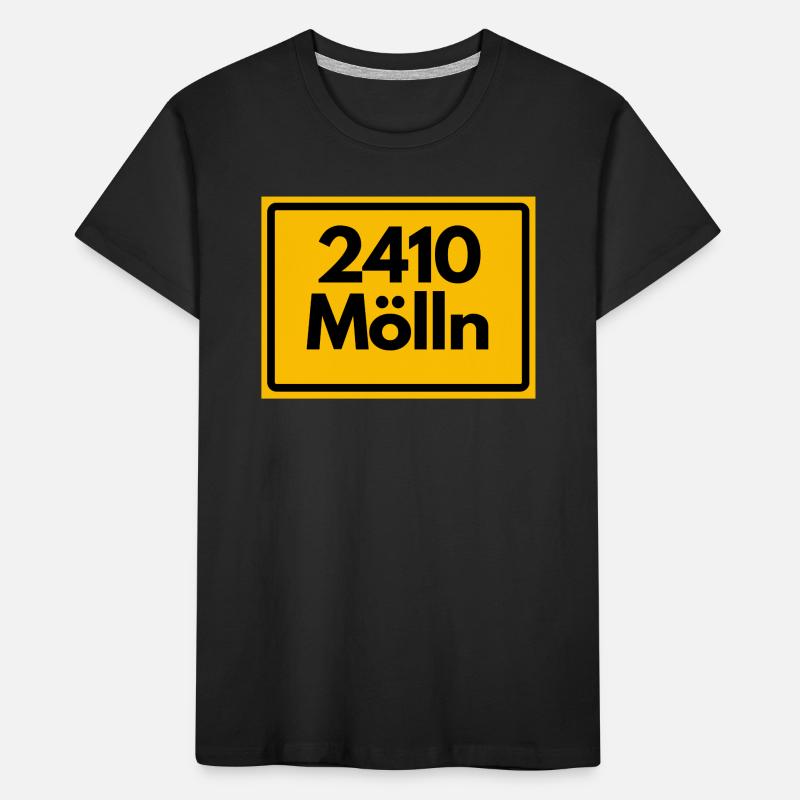 OLD POSTCODE ZIP CODE 2410 MÖLLN TIL EULENSPIEGEL Kids' Premium Organic T-Shirt