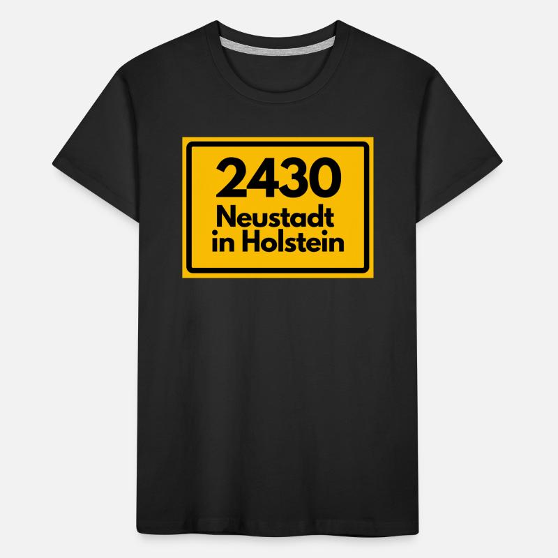 OLD POSTCODE POSTCODE 2430 NEUSTADT IN HOLSTEIN Kids' Premium Organic T-Shirt