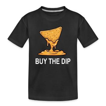 Nachos Cheese chute Financial Déclaration du marché haussier Actions TR - T-shirt bio Premium Enfant - noir - Devant
