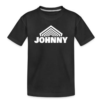 Gift for Johnny - Kids' Premium Organic T-Shirt - black - Front