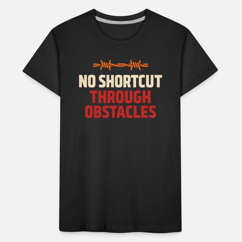 Parcours d’obstacles Course d’obstacles OCR T-shirt bio Premium Enfant