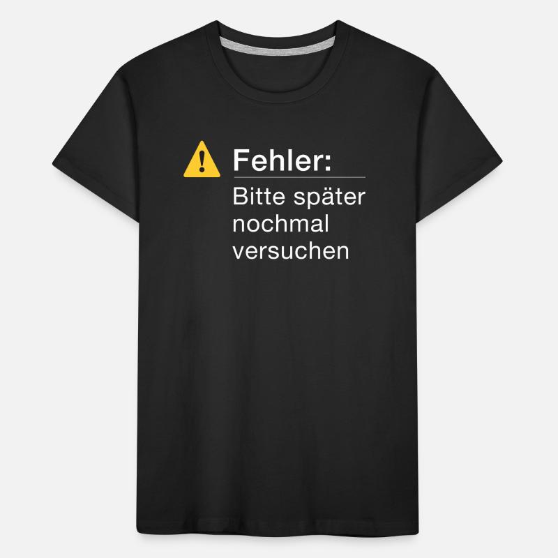 Fehler: Bitte noch einmal versuchen Informatik Kinder Premium Bio T-Shirt