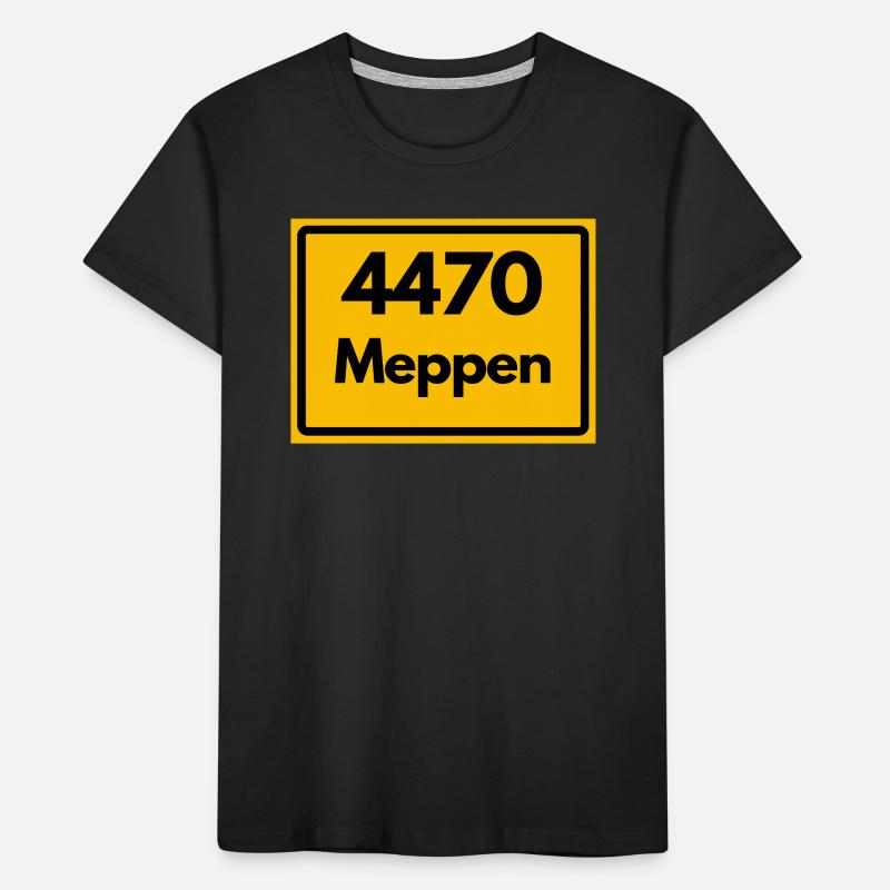 OLD POSTCODE POSTCODE RETRO 4470 MEPPEN Kids' Premium Organic T-Shirt