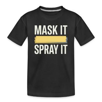 Car Body Workshop Car Body Technician - Kids' Premium Organic T-Shirt - black - Front
