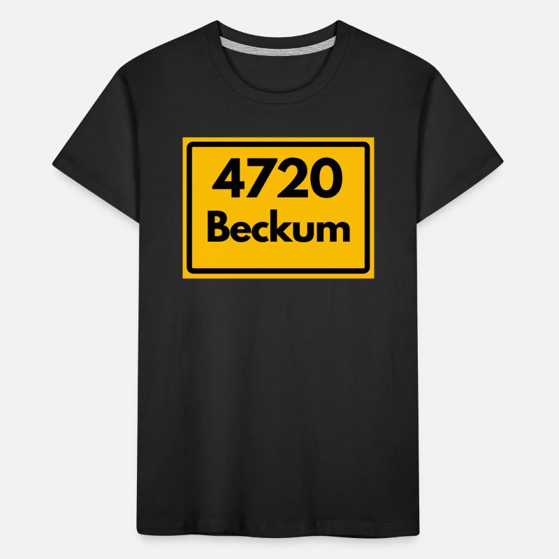 OLD POSTCODE POSTCODE RETRO 4720 BECKUM – NRW Kids' Premium Organic T-Shirt