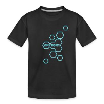 Anthony als Style - Kinder Premium Bio T-Shirt - Schwarz - Vorne