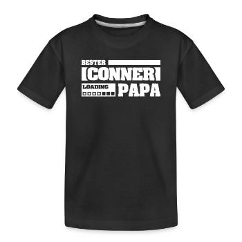 Birth Conner - Kids' Premium Organic T-Shirt - black - Front