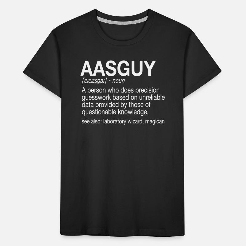 AAS Guy Atomabsorptionsspektrometrie Analytik Kinder Premium Bio T-Shirt