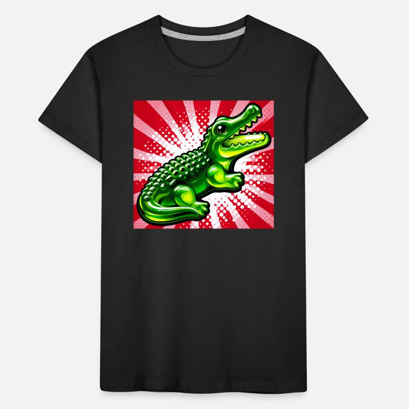 Krokodil Kinder Premium Bio T-Shirt
