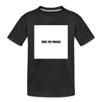 Fiez-vous au processus - T-shirt bio Premium Enfant - noir - Devant