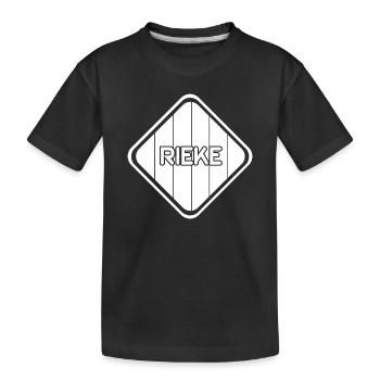Avant, en cadeau - T-shirt bio Premium Enfant - noir - Devant