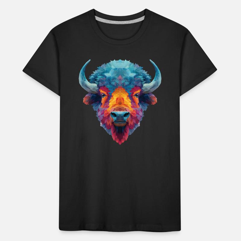 Bison Kids' Premium Organic T-Shirt