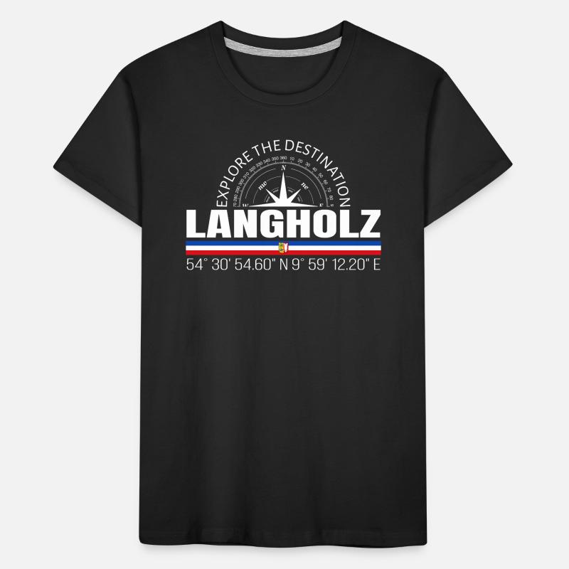 Bois long T-shirt bio Premium Enfant