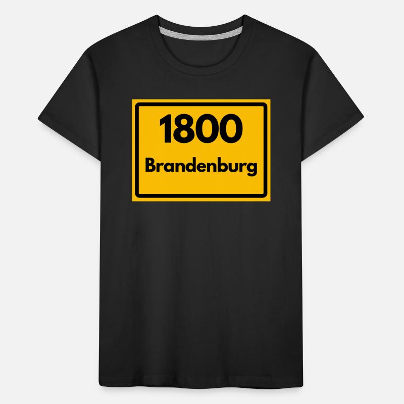 OLD POSTCODE POSTCODE 1800 BRANDENBURG AN D. HAVEL Kids' Premium Organic T-Shirt