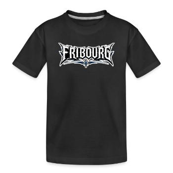 Conception de Fribourg - T-shirt bio Premium Enfant - noir - Devant