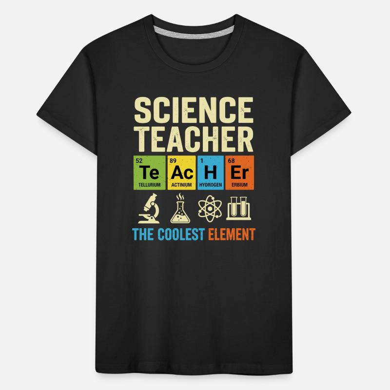 Professeur de sciences L’élément le plus cool T-shirt bio Premium Enfant