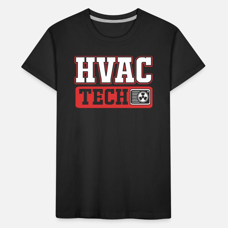 Technicien en climatisation de chauffage Technicien en réfrigération T-shirt bio Premium Enfant