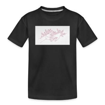 Hand of the Protector - Kids' Premium Organic T-Shirt - black - Front