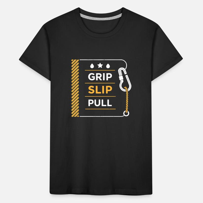 Grip-Slip-Pulloverseil Kinder Premium Bio T-Shirt