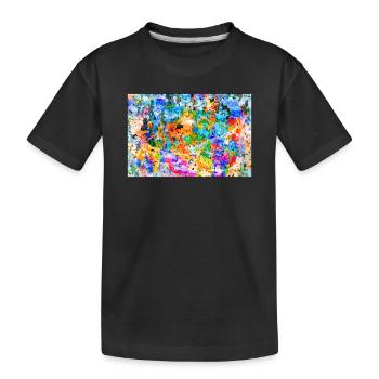 janderes - Kids' Premium Organic T-Shirt - black - Front
