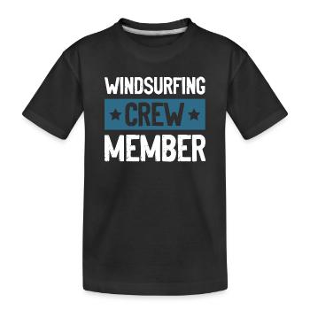 Wrestling Crew - Kinder Premium Bio T-Shirt - Schwarz - Vorne