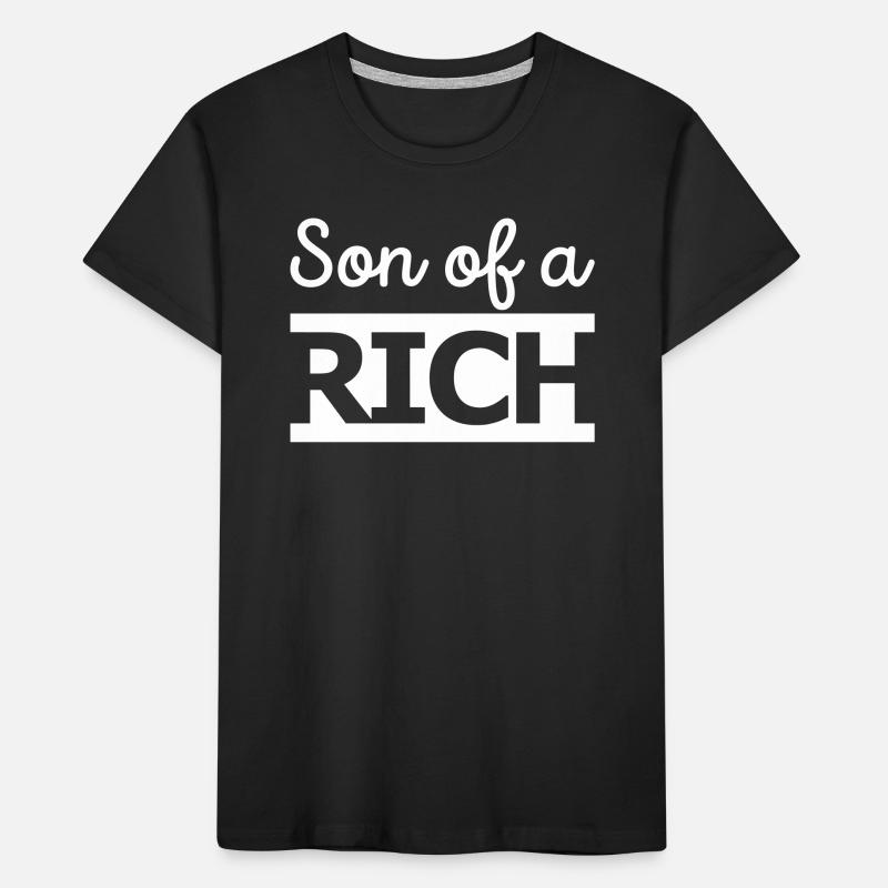Fils d’un riche T-shirt bio Premium Enfant