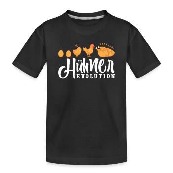 Poulets Whisperer Poulets Poulets Poulets Gardiens de poulets - T-shirt bio Premium Enfant - noir - Devant