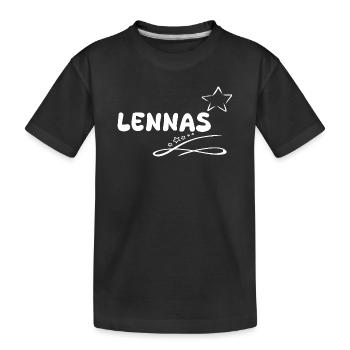 Stars of Lenna - T-shirt bio Premium Enfant - noir - Devant