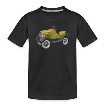 Caisse à savon - T-shirt bio Premium Enfant - noir - Devant
