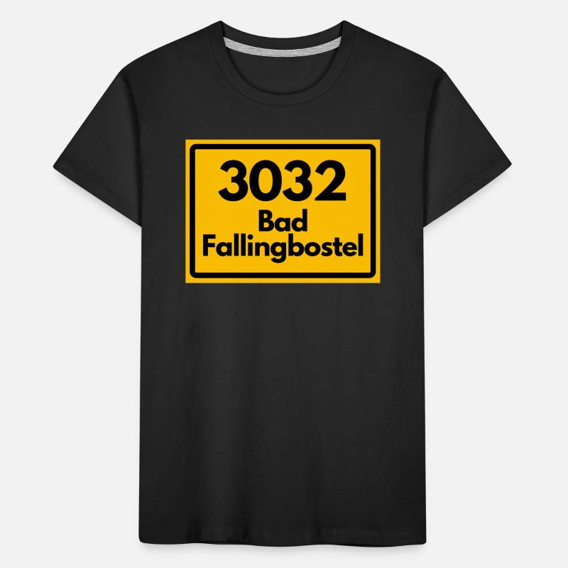 OLD POSTCODE 3032 ZIP 29683 BAD FALLINGBOSTEL Kids' Premium Organic T-Shirt