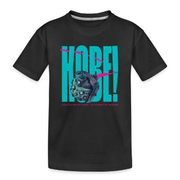 KOBE ! Calculée Sky Nade - T-shirt bio Premium Enfant - noir - Devant