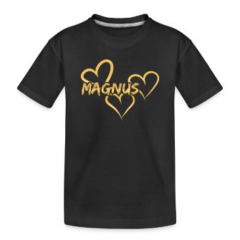 Magnus - T-shirt bio Premium Enfant - noir - Devant