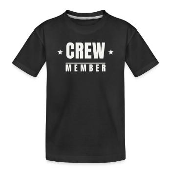 Festival de l’événement du personnel de l’équipe des membres d’équipe des étoiles - T-shirt bio Premium Enfant - noir - Devant