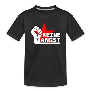 Résistance - N’ayez pas peur - T-shirt bio Premium Enfant - noir - Devant