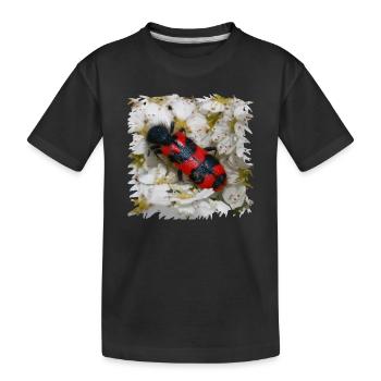 Beewolf aime manger les larves d’abeille - T-shirt bio Premium Enfant - noir - Devant