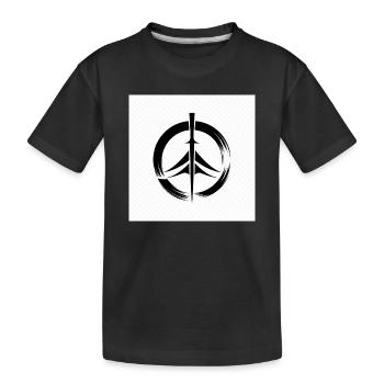 Cercle Zen du Japon - T-shirt bio Premium Enfant - noir - Devant